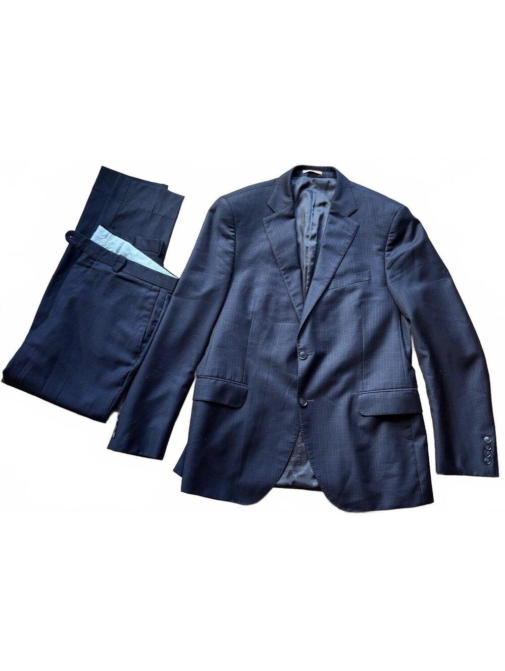 Vintage Peter Millar 100% Wool Suit 42R